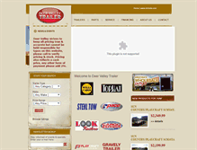 Tablet Screenshot of dvtrailer.com